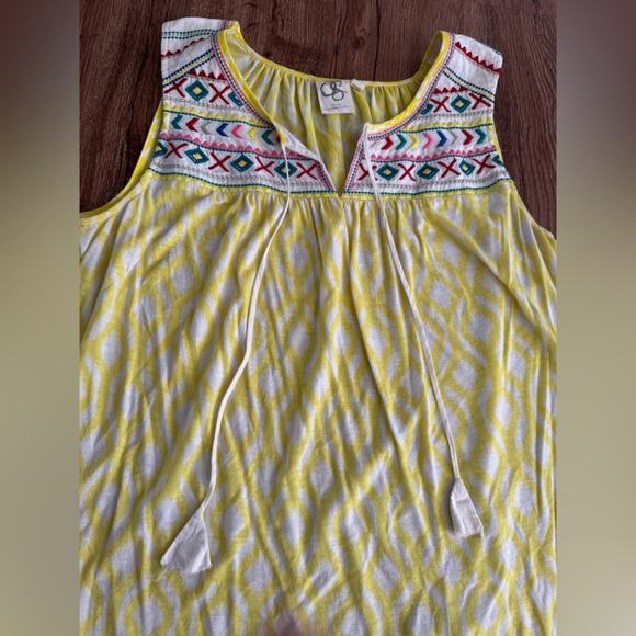 Great condition Anthropologie flowy long tank top size medium - Picture 5 of 5